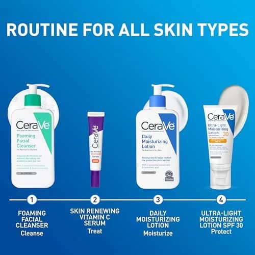 CeraVe Daily Moisturizing Lotion for Dry Skin 562ml (19 Fl Oz) | Fragrance-Free, Oil-Free, Non-Comedogenic thumbnail 8