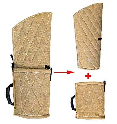 Morezi Dog Bite Sleeve Training Arm Guard for Large Dogs & Puppies | 58cm (22.8") Yellow thumbnail 4