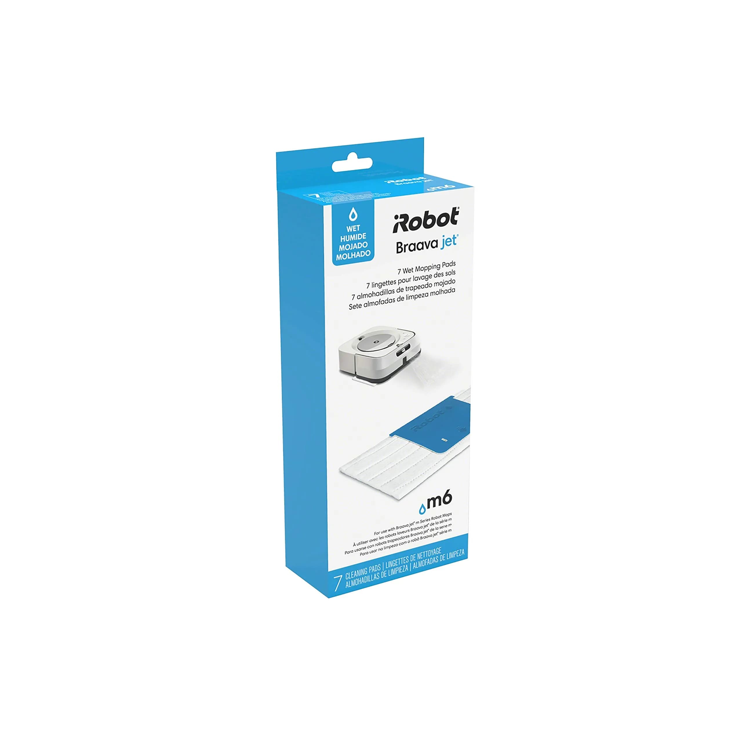iRobot Braava jet m Series Wet Mopping Pads 7-Pack | Authentic USA Import for Spotless Floors - main product image