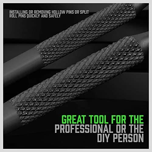 SWANLAKE 9-Piece Roll Pin Punch Set 1/16"-5/16" | Precision Automotive & Craft Tool thumbnail 5