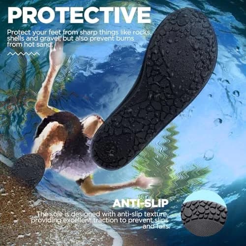 SIMARI Water Shoes for Women Men Swim Aqua Socks | Breathable, Quick-Dry & Anti-Slip (70-120 chars) thumbnail 4
