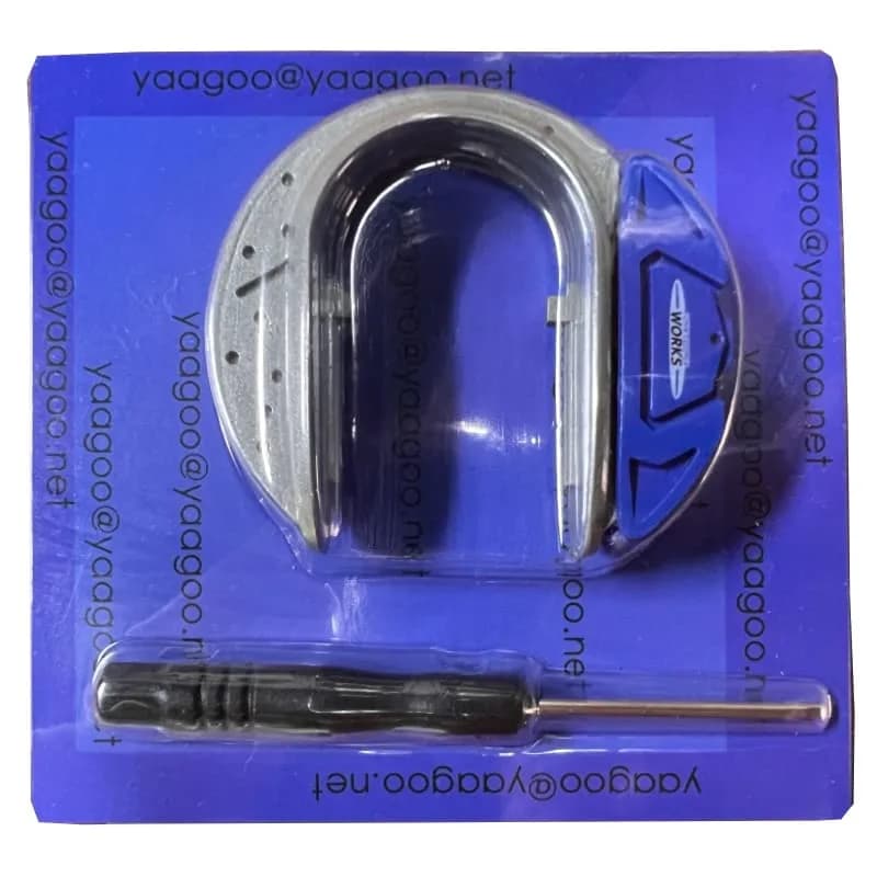 YaaGoo Blue ABS Keychain Key Cover Case for Mini Cooper F54-F60 | Lightweight & Durable thumbnail 3