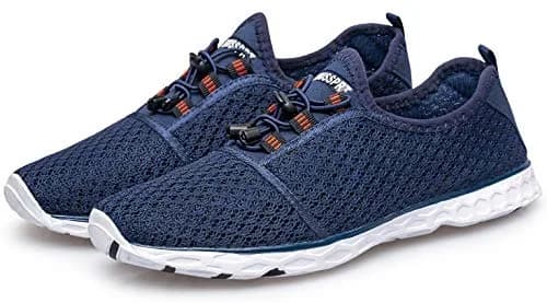 DOUSSPRT Water Shoes for Men | Quick Dry Breathable Mesh, Open Mesh, Flat Heel, Size 10 thumbnail 9