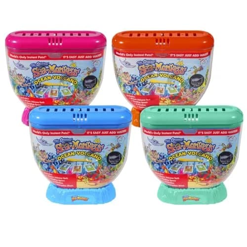 Sea Monkeys Ocean Volcano Instant Pets Kit | Ages 6+ (1 Pack, Blue) thumbnail 3