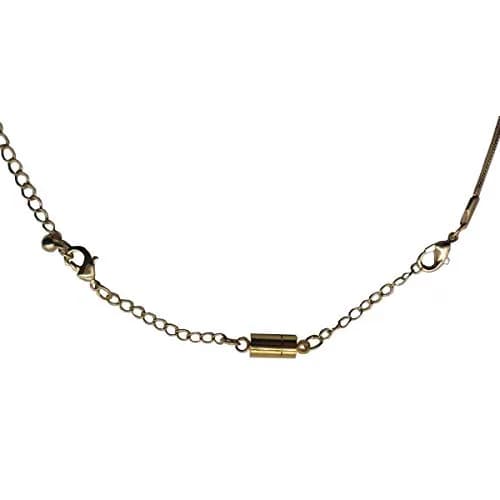 Zpsolution Magnetic Necklace Clasps with Extender Chains Gold-Silver | Lead & Cadmium Free Jewelry Extenders thumbnail 6