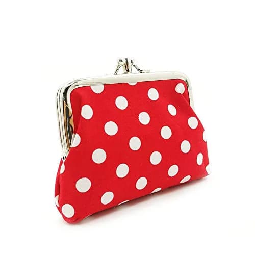 Sanxiner Coin Purse Retro Kiss-lock Floral Wallet | Vintage Small Wallet for Women thumbnail 3