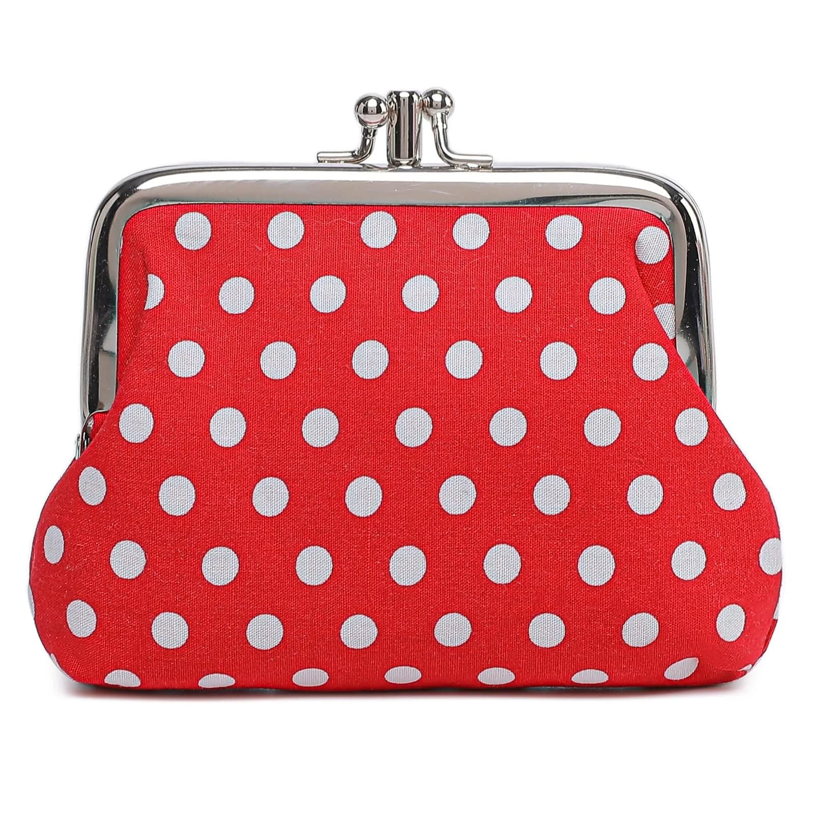 Sanxiner Coin Purse Retro Kiss-lock Floral Wallet | Vintage Small Wallet for Women - main product image