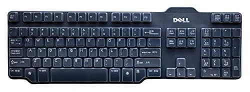YYubao Ultra Thin Silicone Keyboard Skin Cover Compatible with Dell RH659 SK-8115 SK-3205 SK-8135 104-key USB Wired Keyboard | Waterproof & Dustproof thumbnail 1
