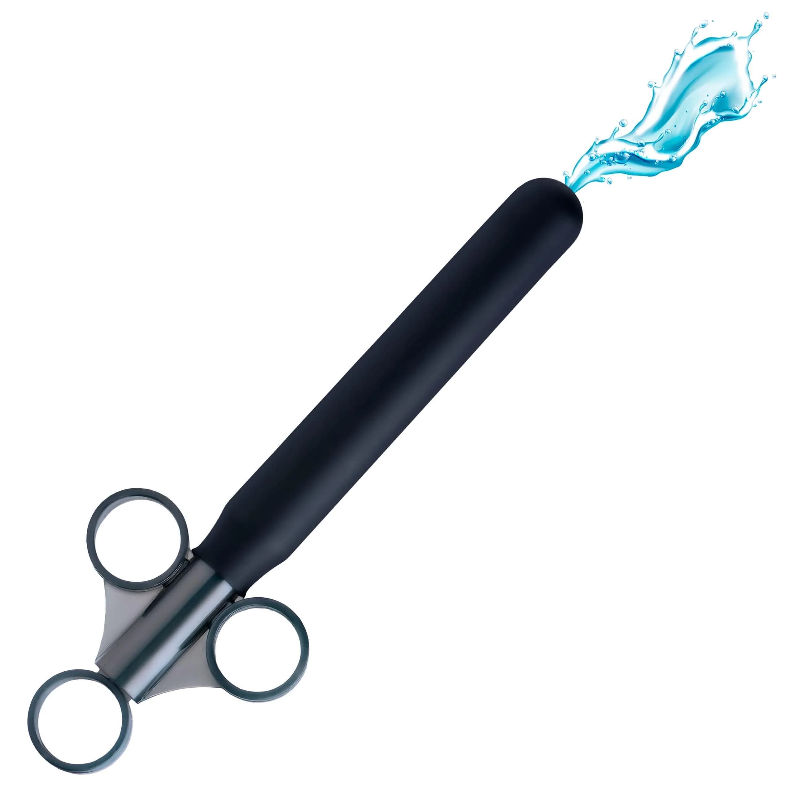 Cleanstream Smooth Lubricant Launcher 21.6cm (8.5in) | Easy One-Hand Use — Black