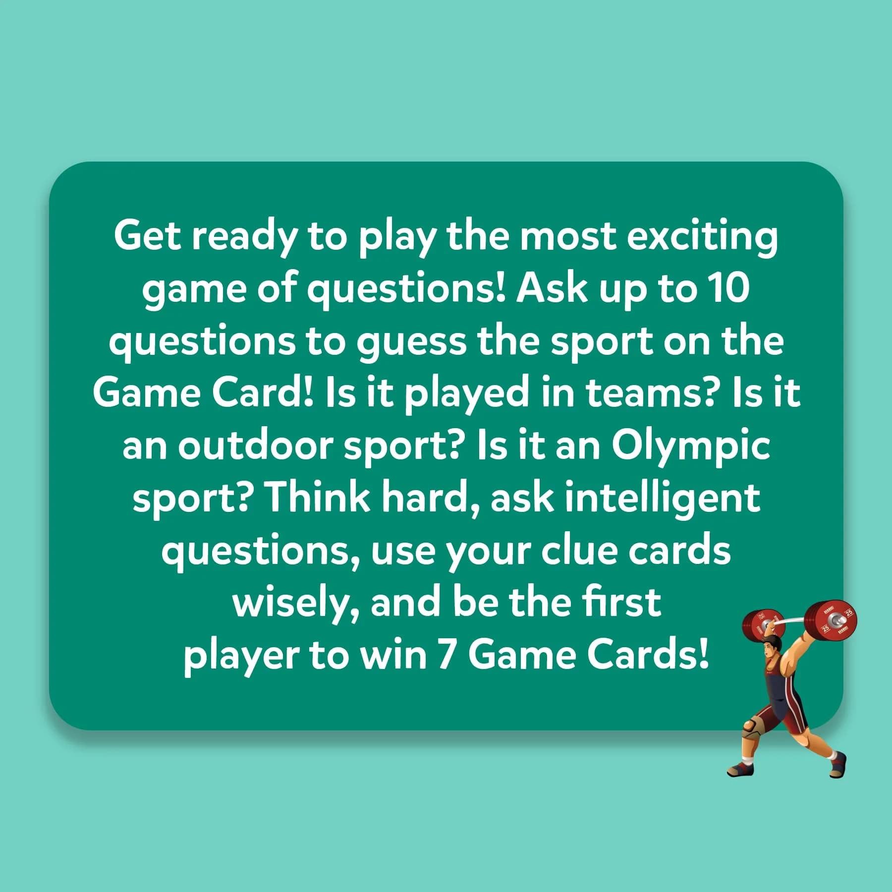 Skillmatics Guess in 10 Sports Trivia Card Game | Educational Game for Kids Ages 6+ | 50 Cards, 6 Clue Cards - view 7
