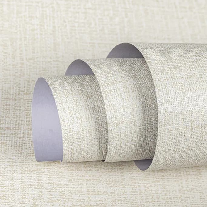 TANONE Contact Paper Peel and Stick (15.8 in X 118 in), Grasscloth Wallpaper Self Adhesive Removable Wallpaper, Fabric Linen Thickened Wall Paper Decorative for Wall Cabinets Drawers Kitchen thumbnail 1