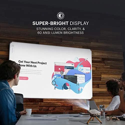 KODAK Luma 150 Mini Projector 150" | 1080p Input, Battery, Portable thumbnail 3