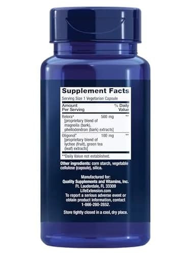 Life Extension Cortisol-Stress Balance Capsules 30 Count | Clinically Studied Stress Support thumbnail 2