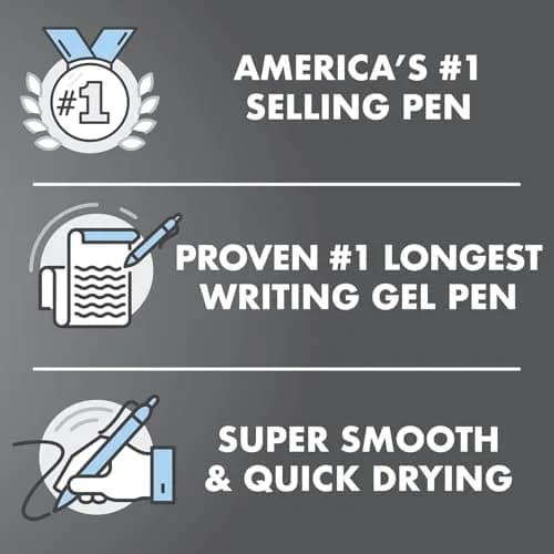 Pilot G2 Gel-Ink Pens, Bold Point (1.0mm) | Refillable, Assorted, 10-Pack for Office & School thumbnail 4