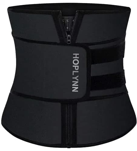 HOPLYNN Neoprene Sweat Waist Trainer Corset for Women | Body Shaper & Tummy Control thumbnail 1