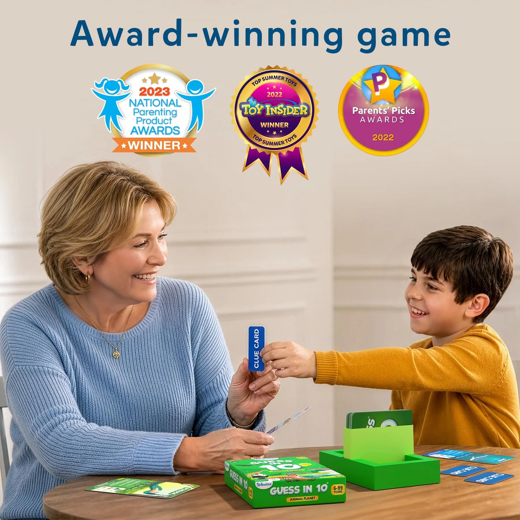 Skillmatics Guess in 10 Animals & Countries Card Game - Animal Planet Edition | Fun Educational Travel Game for Kids Ages 6+ (100 Cards) - view 7