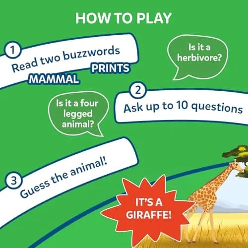 Skillmatics Guess in 10 Animal Planet Travel Game | Educational Trivia for Kids Ages 6+ thumbnail 3