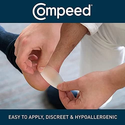 Compeed Advanced Blister Care Pads, Medium Heel, 5 Ct | Instant Pain Relief & Long-Lasting Blister Protection thumbnail 3