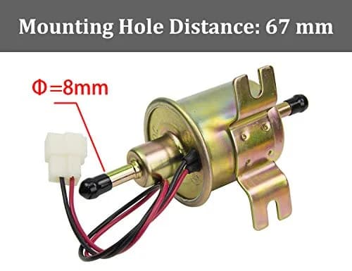 HiQltyla 12V Electric Fuel Pump 3-8 PSI Copper | Reliable Diesel Gas Pump thumbnail 4
