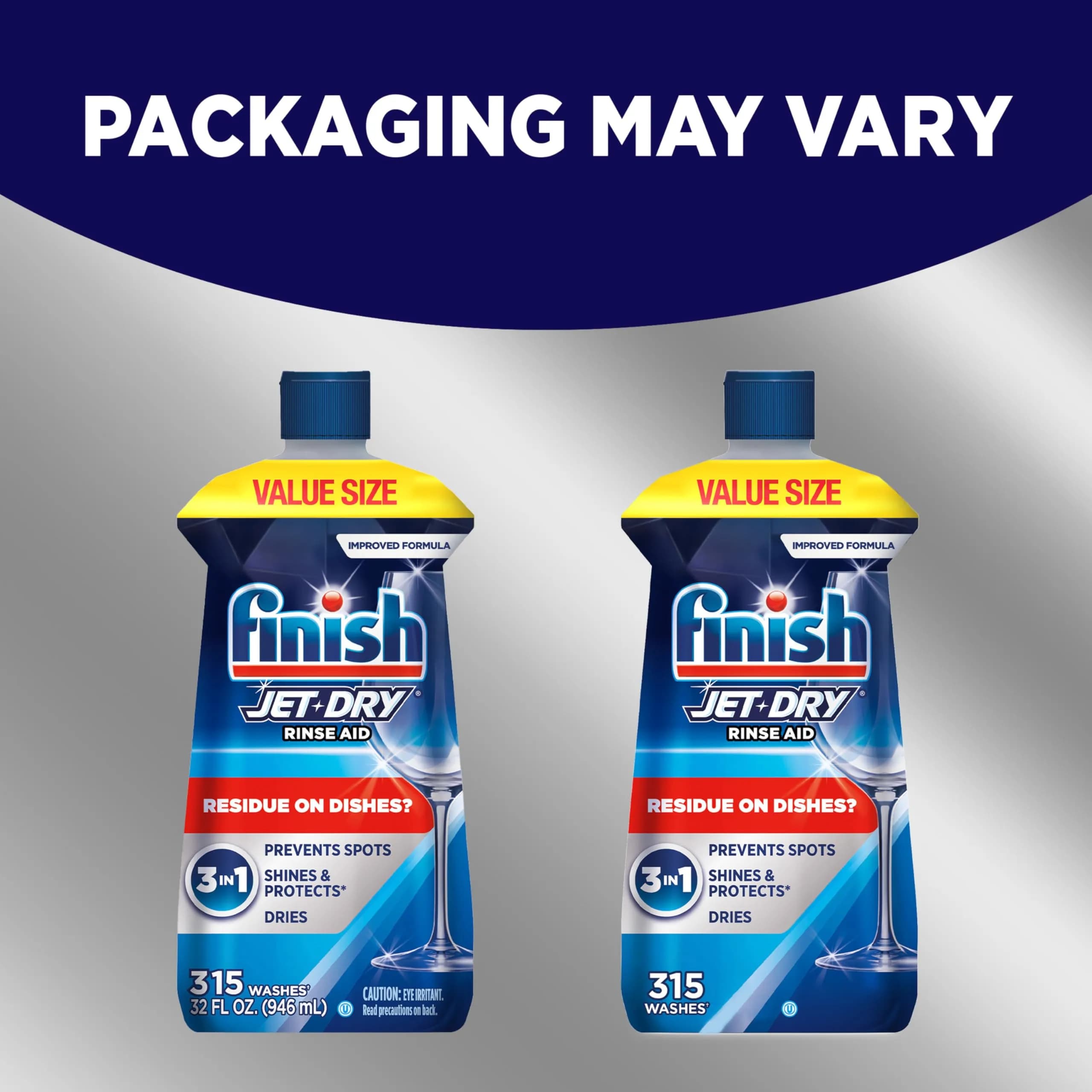 Finish Jet-Dry Rinse Aid Liquid 946ml (32 Fl Oz) | Prevents Spots & Residues - view 8