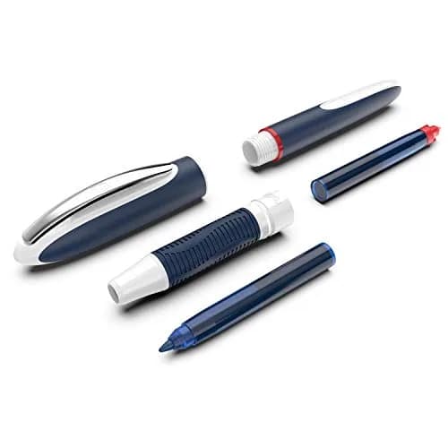 Schneider One Change Refillable Rollerball Pen 0.6mm Tip, Red, Box of 5 (15.5g) | Smooth Ink Flow for Office & Students thumbnail 4