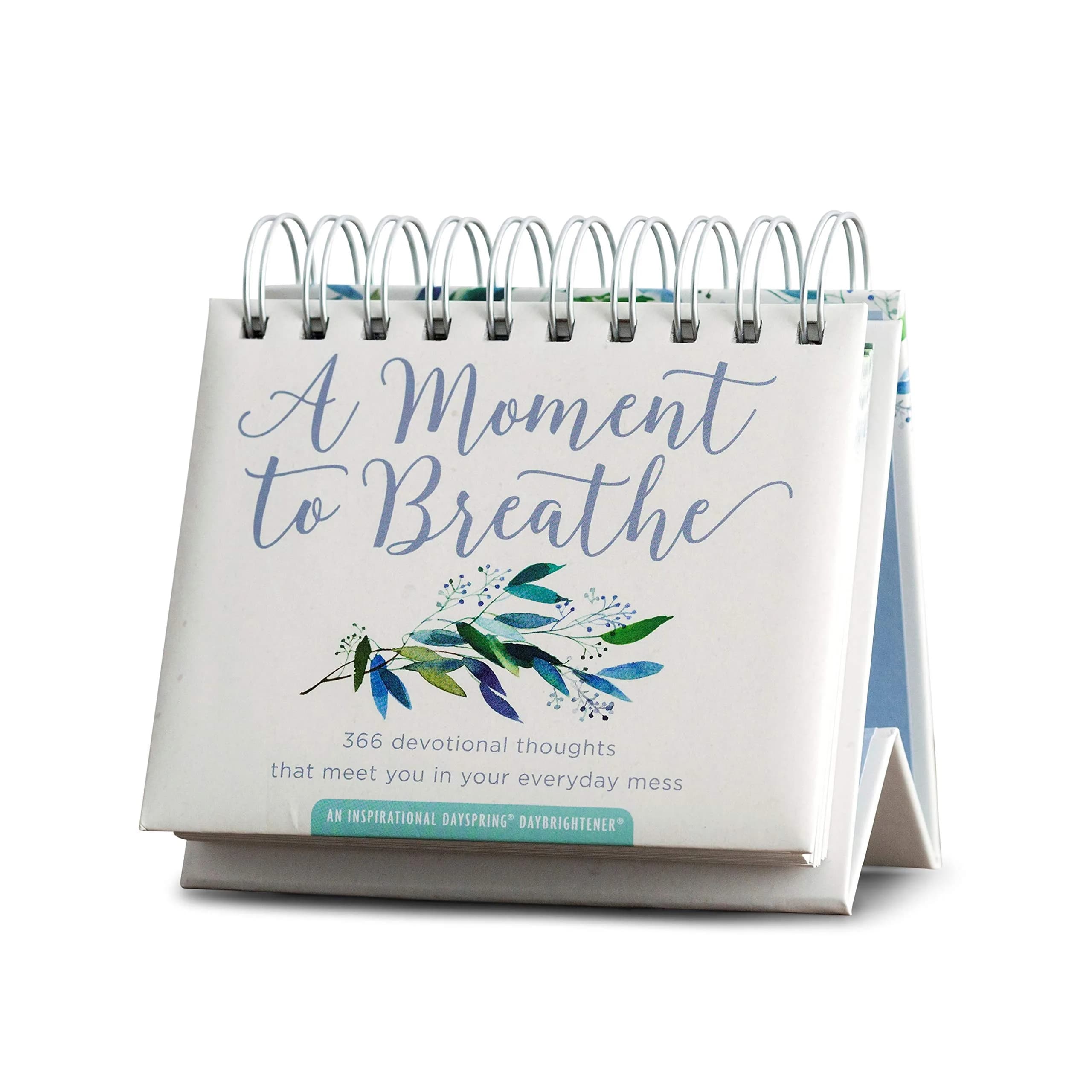 DaySpring A Moment To Breathe Perpetual Calendar 13.97 cm (5.5") | Daily Devotional Thoughts for Everyday Mess - main product image