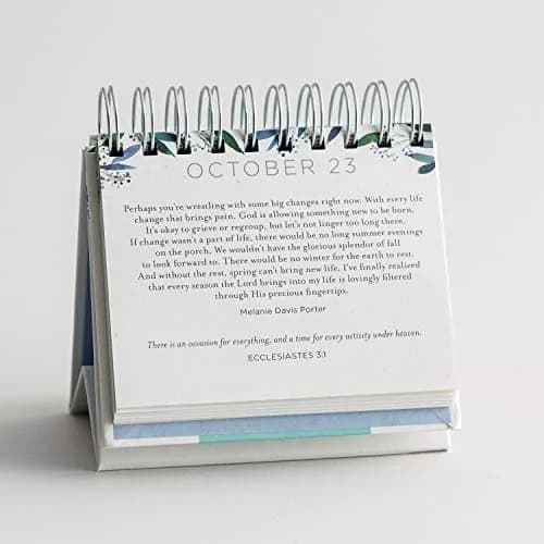 DaySpring A Moment To Breathe Perpetual Calendar 13.97 cm (5.5") | Daily Devotional Thoughts for Everyday Mess thumbnail 5