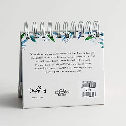 DaySpring A Moment To Breathe Perpetual Calendar 13.97 cm (5.5") | Daily Devotional Thoughts for Everyday Mess thumbnail 6