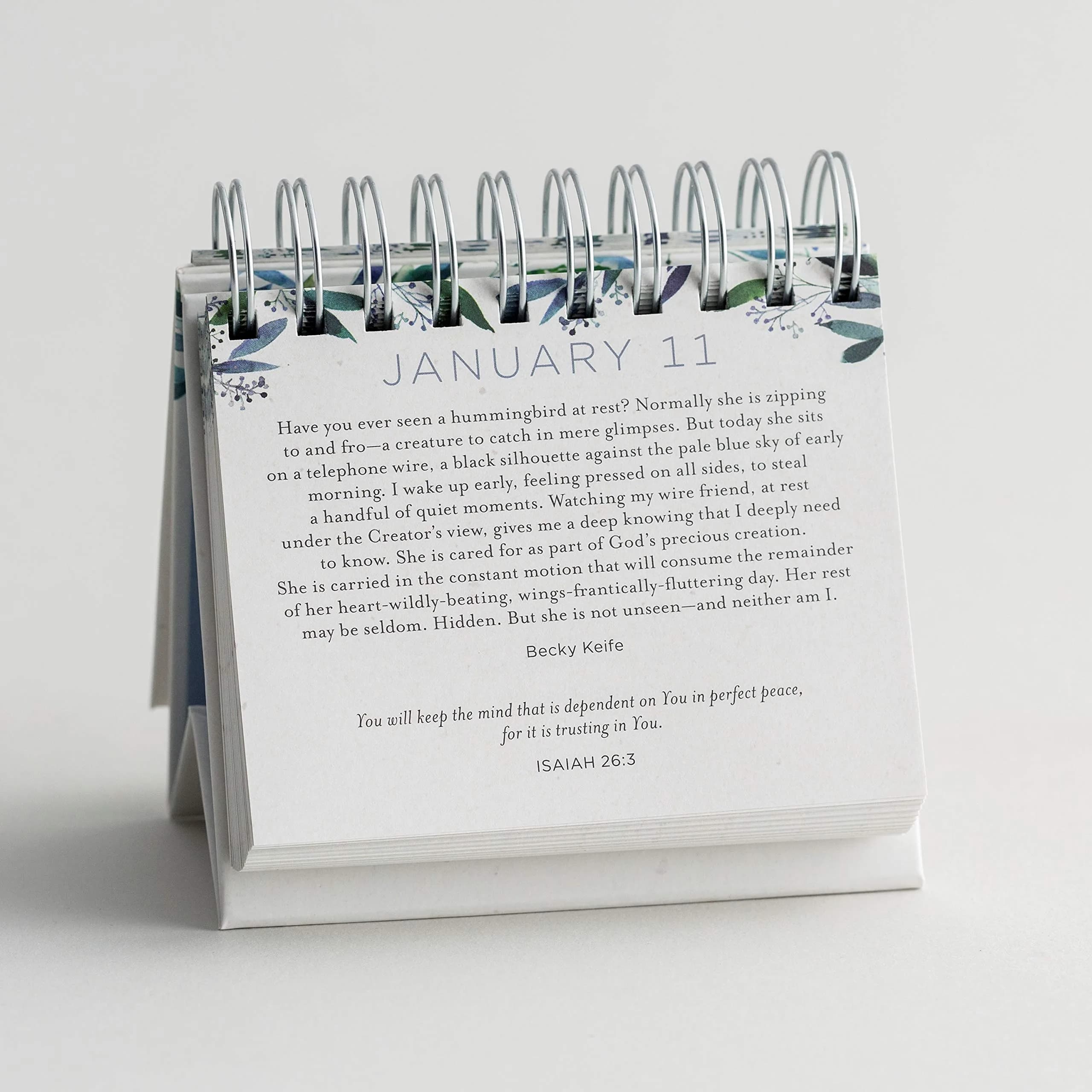 DaySpring A Moment To Breathe Perpetual Calendar 13.97 cm (5.5") | Daily Devotional Thoughts for Everyday Mess - view 3