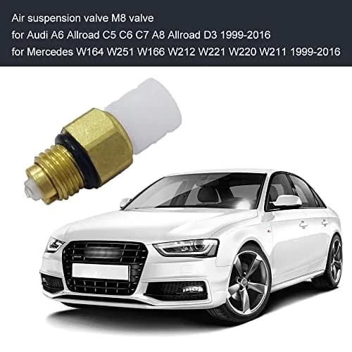 AIRSUSFAT 10pcs Air Suspension Repair Kit M8 4mm | Brass Fittings for Mercedes-Benz & More thumbnail 9
