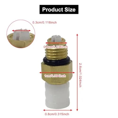 AIRSUSFAT 10pcs Air Suspension Repair Kit M8 4mm | Brass Fittings for Mercedes-Benz & More thumbnail 3
