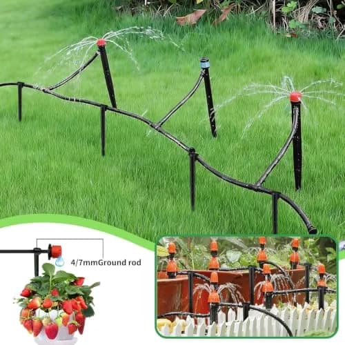 Balter-D Irrigation Drip Support Stakes 1/4 Inch | Durable Plastic Support for Garden & Lawn thumbnail 5