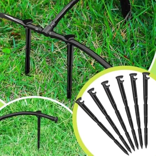 Balter-D Irrigation Drip Support Stakes 1/4 Inch | Durable Plastic Support for Garden & Lawn thumbnail 2