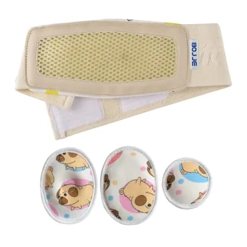 BOJEE Umbilical Hernia Belt for Infants & Kids | 48 cm (19 inch) Beige thumbnail 2