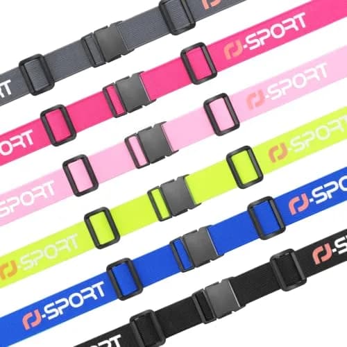 RJ-Sport Race Number Belt with 6 Energy Gel Loops for Triathlon & Marathon, 32g (1.1oz) | Adjustable Waistband for Running Events thumbnail 6