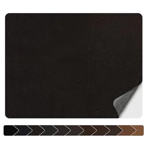Numola Dark Brown Leather Repair Patch 8x11 Inch - Waterproof Self-Adhesive Fabric Tape - main product image
