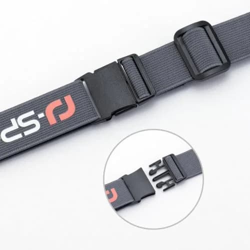 RJ-Sport Race Number Belt with 6 Gel Loops - Adjustable Bib Holder for Triathlon, Marathon, Running & Cycling (Pink, One Size) thumbnail 3