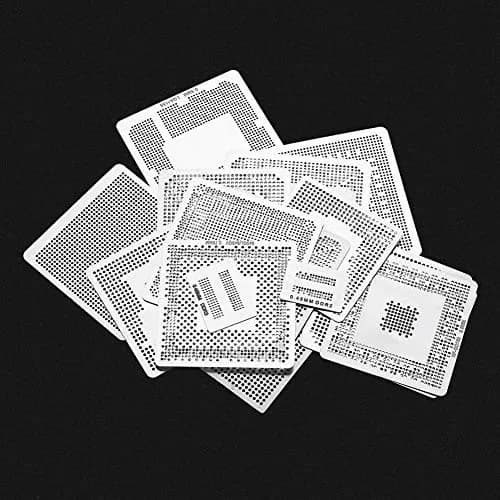 Ovenot BGA Reballing Stencils Kit 130pcs Universal Steel Template Mesh 0.35mm-0.76mm | Directly Heat Set thumbnail 4