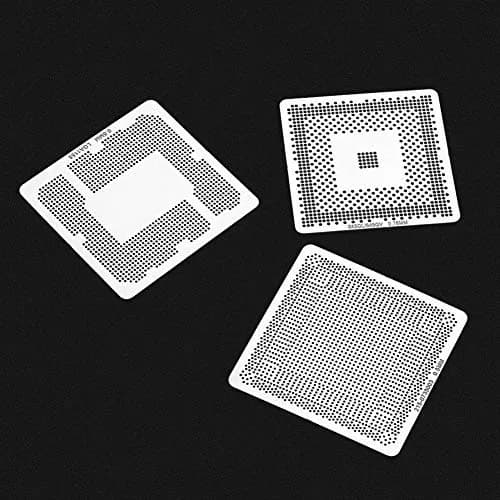 Ovenot BGA Reballing Stencils Kit 130pcs Universal Steel Template Mesh 0.35mm-0.76mm | Directly Heat Set thumbnail 5