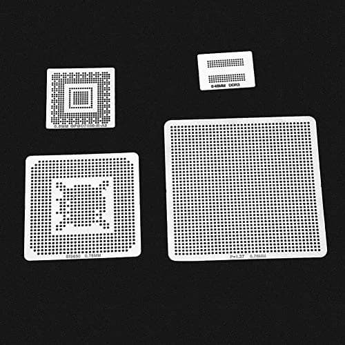 Ovenot BGA Reballing Stencils Kit 130pcs Universal Steel Template Mesh 0.35mm-0.76mm | Directly Heat Set thumbnail 6