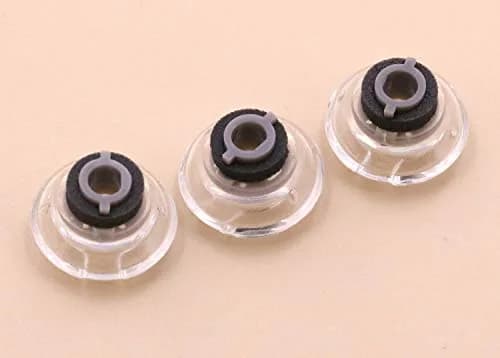 IiEXCEL Replacement Eartips for Plantronics Voyager Legend Bluetooth Headset, Medium Size Clear Silicone & Foam (3-Pack) thumbnail 5