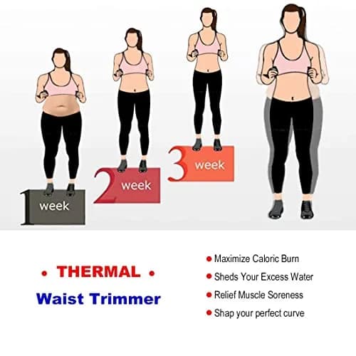 HOPLYNN Neoprene Sweat Waist Trainer Corset for Women | Body Shaping & Tummy Control thumbnail 6