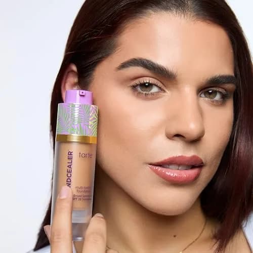 tarte babassu foundcealer dewy foundation SPF 20 | Medium Coverage, Vegan, Cruelty-Free, 1 Fl Oz thumbnail 8