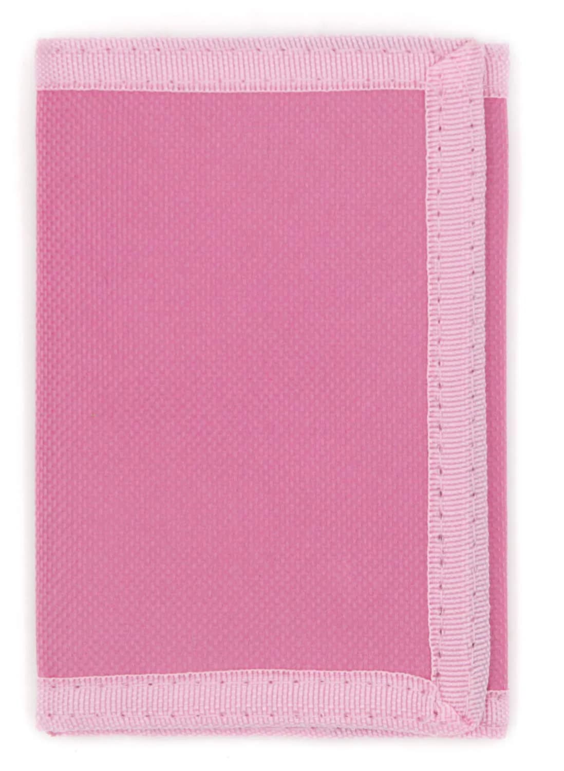 AI-DEE RFID Trifold Canvas Outdoor Sports Wallet for Kids - Pink | Durable Hook & Loop Closure - view 3