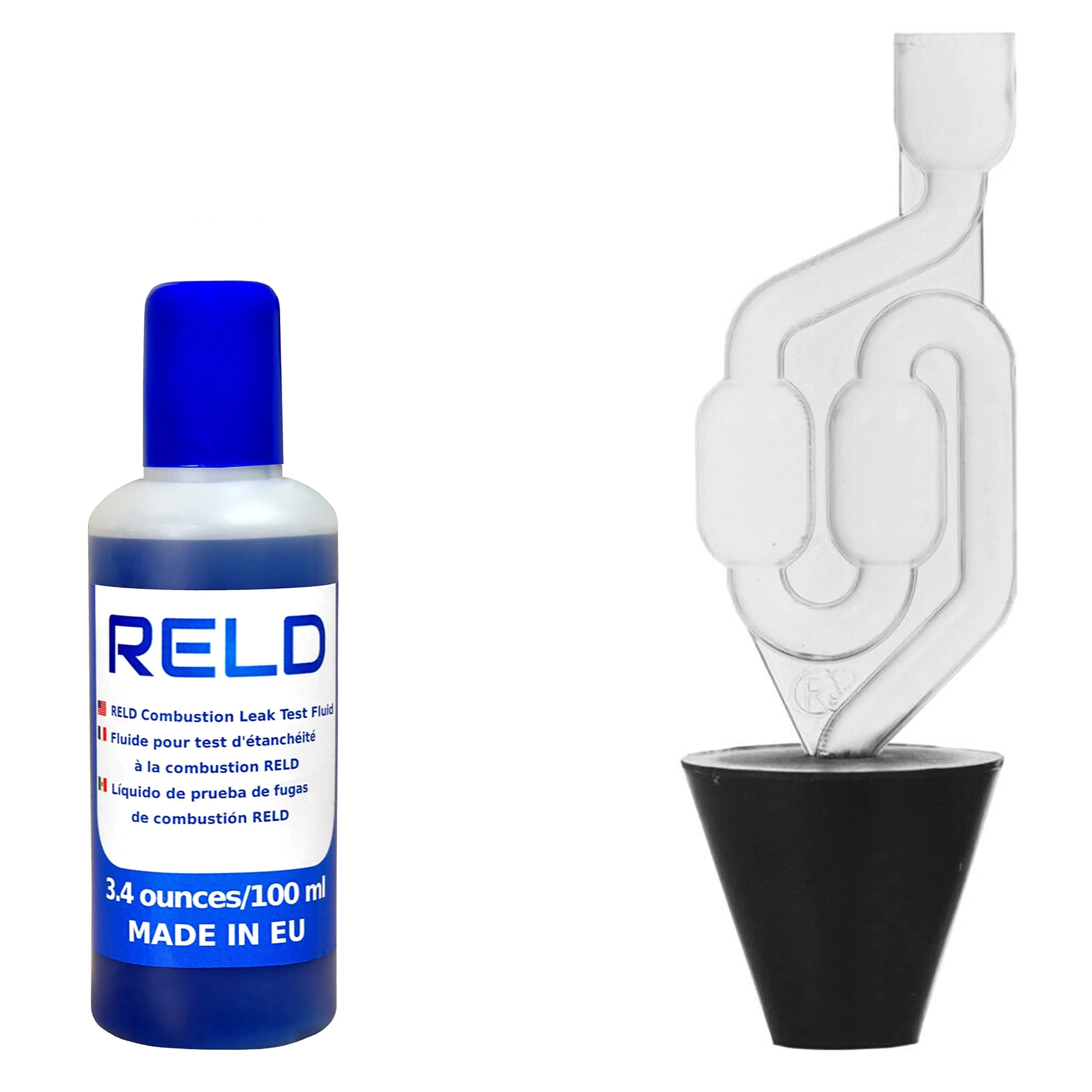 RELD Head Gasket Leak Detector Kit Combustion Test for 50 Checks | European Quality, Safe & Fast - main product image