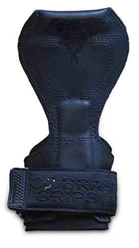 Cobra Grips PRO JET Black Rubber Weight Lifting Gloves with Wrist Wraps (5.5-8.75" Wrist) - view 3