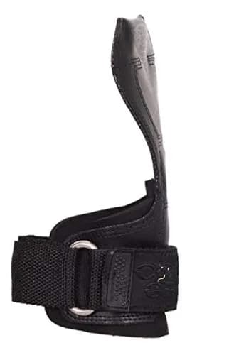 Cobra Grips PRO JET Black Rubber Weight Lifting Gloves with Wrist Wraps (5.5-8.75" Wrist) - view 4
