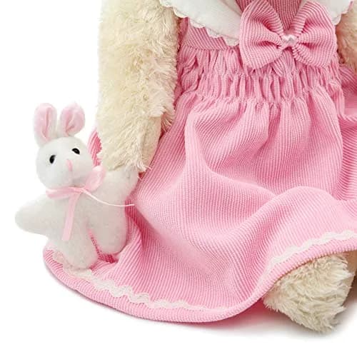 oits cute Teddy Bears Baby 16" Pink Corduroy | Soft Plush Stuffed Animal Toy for Girls & Women thumbnail 6
