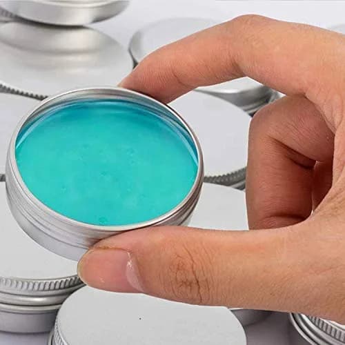 Hulless 12 Pack 60ml Aluminum Tin Jars | Refillable Cosmetic Containers with Screw Lid thumbnail 6