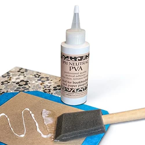 Books By Hand PH Neutral PVA Adhesive 118ml (4 Ounce) | Archival Quality for Bookbinding & Paper Projects thumbnail 5